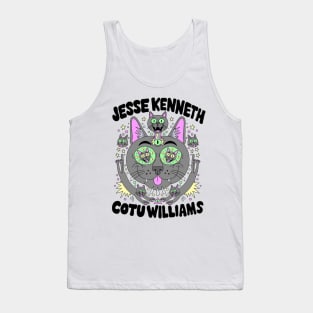 JKCW CAT LOGO Joey Souza Art Tank Top